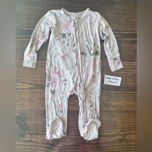 PLAY Posh Peanut Vintage Rose Footie 18-24mo